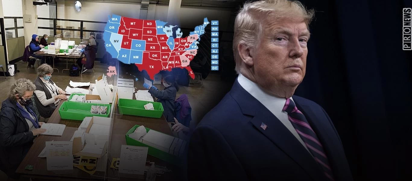 Απίστευτο σκηνικό νοθείας κατά Ντ.Τραμπ με επιστολική ψήφο: 300.000 ψήφοι για Τζ.Μπάιντεν εμφανίστηκαν ξαφνικά τη νύχτα!